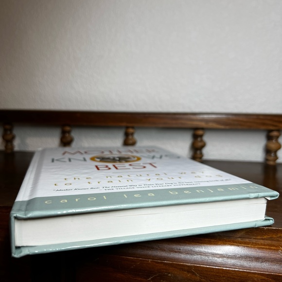 1ST ED HC Mother Knows Best: The Natural Way to Train Your Dog C.L.Benjamin 1985 - Picture 4 of 8